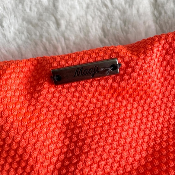 NWT Orange Poppy Criss Cross Bikini - Size Medium - Picture 9 of 9